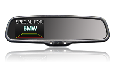 3.5 inch rearview mirror monitor For BMW,AK-035LA35